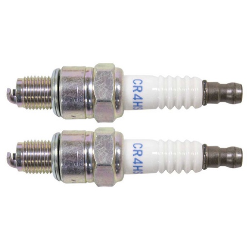 [ST-130-876-2] 2 Pack of Stens 130-876 NGK Spark Plug NGK 4695 CR4HSB OEM Replacement