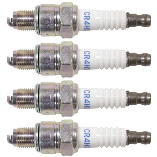 [ST-130-876-4] 4 Pack of Stens 130-876 NGK Spark Plug NGK 4695 CR4HSB OEM Replacement