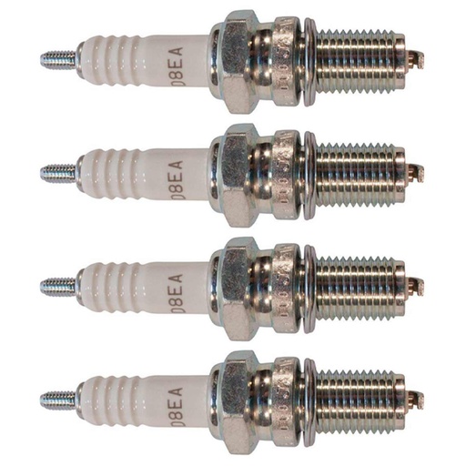 [ST-130-147-4] 4 Pack of Stens 130-147 NGK Spark Plug NGK 2120 D8EA OEM Replacement