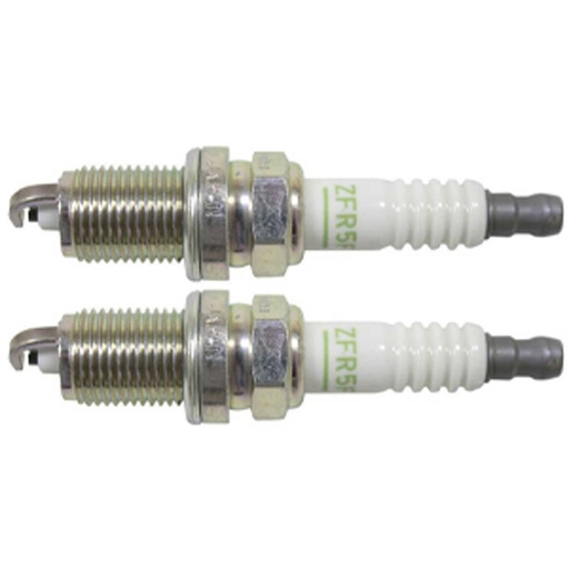 [ST-130-276-2] 2 PK Stens 130-276 NGK Spark Plug 7558 ZFR5F 98079-5587G 130-118 130-191