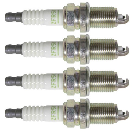 [ST-130-276-4] 4 PK Stens 130-276 NGK Spark Plug 7558 ZFR5F 98079-5587G 130-118 130-191