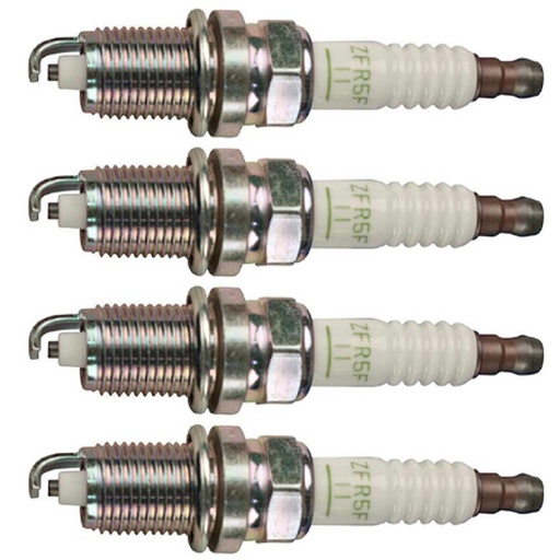 [ST-130-806-4] 4 Pack of Stens 130-806 NGK Spark Plug Honda 98079-5587G NGK 2262 ZFR5F-11