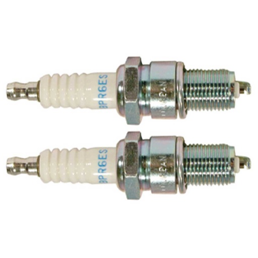 [ST-130-823-2] 2 PK Stens 130-823 NGK Spark Plug 4008 7131 BPR6ES 94702-00234-00 21563037