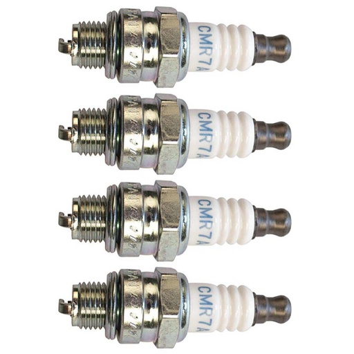 [ST-130-224-4] 4 PK Stens 130-224 NGK Carded Spark Plug NGK 6784 CMR7A OEM Replacement