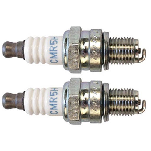 [ST-130-220-2] 2 Pack of Stens 130-220 NGK Carded Spark Plug NGK 6776 CMR5H OEM Replacement