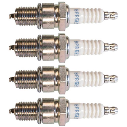 [ST-130-208-4] 4 PK Stens 130-208 NGK Carded Spark Plug Honda 98079-55145 NGK 6773 BPR5ES