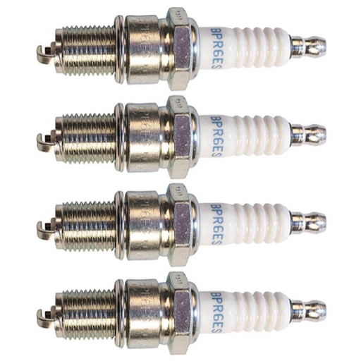 [ST-130-200-4] 4 PK Stens 130-200 NGK Carded Spark Plug 4008 6775 BPR6ES 94702-00234-00