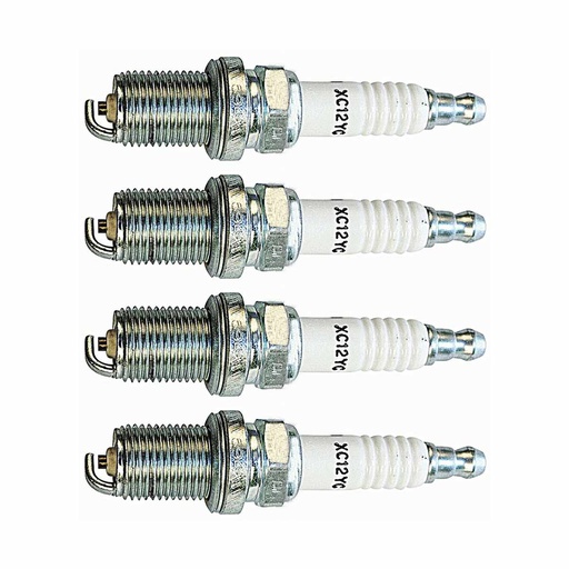 [ST-130-055-4] 4 PK Stens 130-055 Champion Spark Plug 982 XC12YC 440-429 440-432 440-445