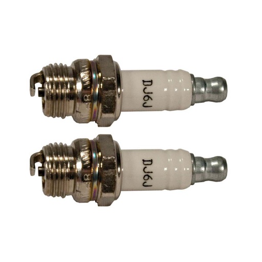 [ST-130-101-2] 2 Pack of Stens 130-101 Champion Spark Plug Champion 851 DJ6J OEM Replacement