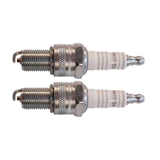 [ST-130-595-0.08] 2 PK Stens 130-595 Champion Spark Plug 322 RN11YC4 SPSCR11 130-208 130-930