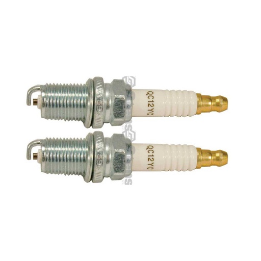 [ST-130-472-2] 2 PK Stens 130-472 Champion Spark Plug 946 QC12YC 440-410 440-429 440-445