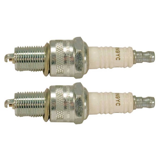 [ST-130-278-0.08] 2 PK Stens 130-278 Champion Spark Plug 415 RN9YC 130-803 130-823 131-055