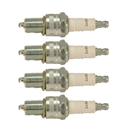 [ST-130-278-0.17] 4 PK Stens 130-278 Champion Spark Plug 415 RN9YC 130-803 130-823 131-055