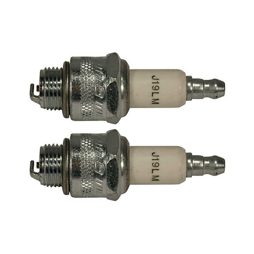 [ST-130-105-2] 2 PK Stens 130-105 Champion Spark Plug 861 J19LM 759-3338 21534300 130-500