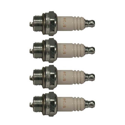 [ST-130-091-4] 4 PK Stens 130-091 Champion Spark Plug 840 RCJ8 41 132 02-S 12681-67710 130-690