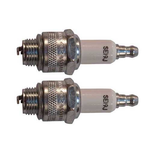 [ST-130-211-2] 2 PK Stens 130-211 Mega-Fire Spark Plug J19LM SE-19J 130-105 130-105 785-505