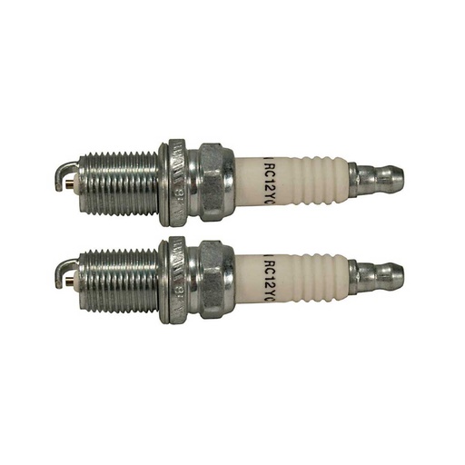 [ST-130-118-2] 2 PK Stens 130-118 Champion Carded Spark Plug 71-1 RC12YC 531308128 21525900