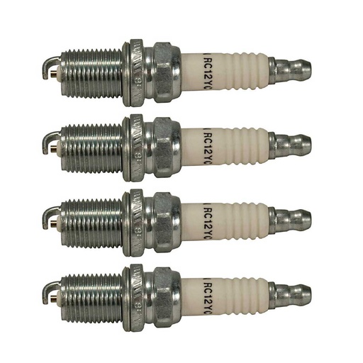 [ST-130-118-4] 4 PK Stens 130-118 Champion Carded Spark Plug 71-1 RC12YC 531308128 21525900