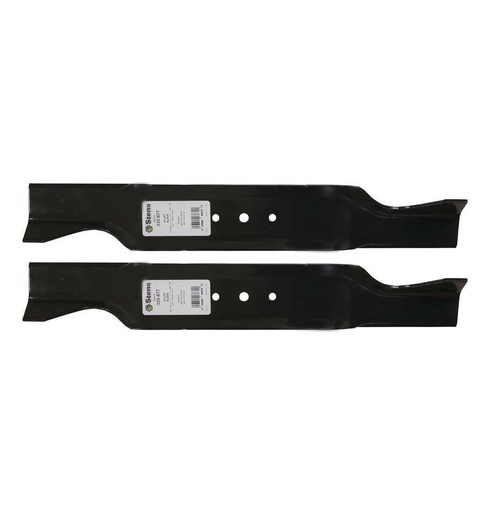 [ST-335-877-2] 2 PK Stens 335-877 Hi-Lift Blade Fits MTD 742-0473 742-0473A 742473A