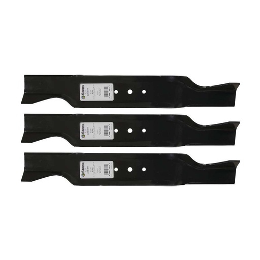 [ST-335-877-3] 3 PK Stens 335-877 Hi-Lift Blade Fits MTD 742-0473 742-0473A 742473A