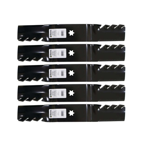 [ST-302-448-5] 5 PK Stens 302-448 Silver Streak Toothed Blade Fits MTD 742-0677 742-0677A