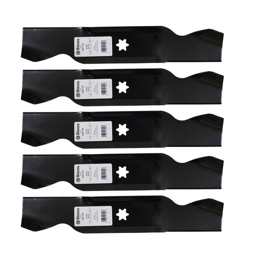 [ST-335-719-5] 5 PK Stens 335-719 Hi-Lift Blade Fits MTD  Cub Cadet 172-7926 177-2144