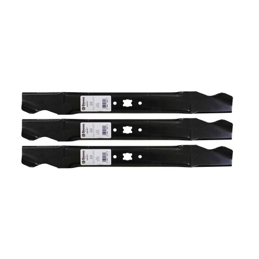 [ST-335-677-3] 3 PK Stens 335-677 Hi-Lift Blade Fits MTD  Cub Cadet 742-0641 942-0641