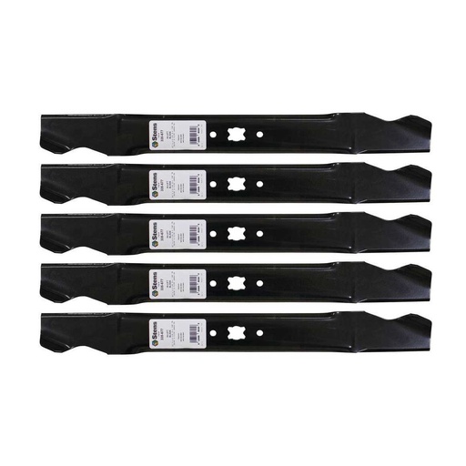 [ST-335-677-5] 5 PK Stens 335-677 Hi-Lift Blade Fits MTD  Cub Cadet 742-0641 942-0641