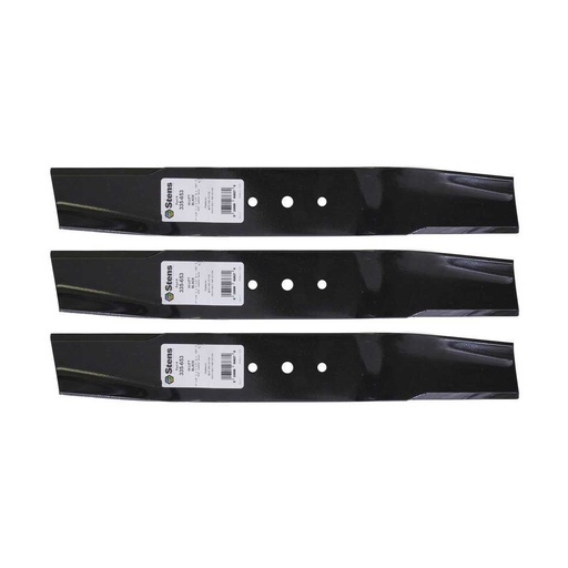 [ST-335-653-3] 3 PK Stens 335-653 Hi-Lift Blade Fits MTD 742-0171 742-0171B 942-0171B