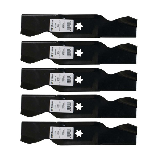 [ST-335-533-5] 5 PK Stens 335-533 Hi-Lift Blade Fits MTD  Troy-Bilt 742-0543 753-0571