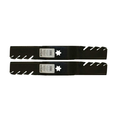 [ST-302-412-2] 2 Pack of Stens 302-412 Silver Streak Toothed Blade Fits MTD 742-04053