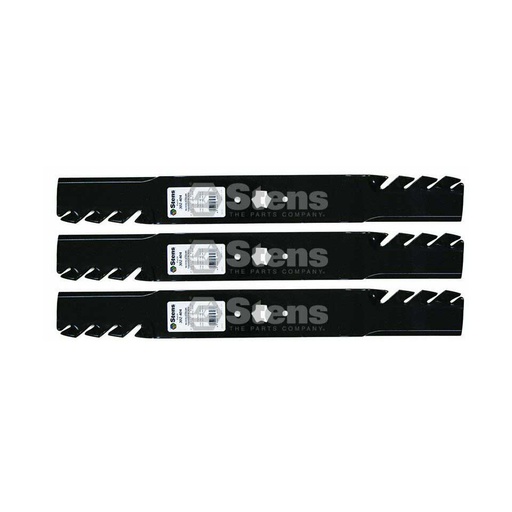 [ST-302-404-3] 3 PK Stens 302-404 Silver Streak Toothed Blade Fits MTD 742-0616 742-0616A