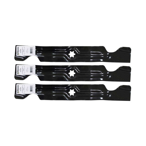 [ST-335-859-3] 3 PK Stens 335-859 Mulching Blade Fits MTD 742-04053 742-04053A 742-04053B