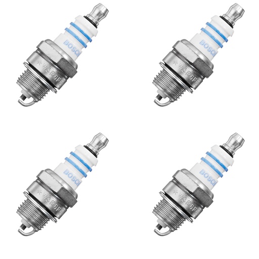 [ST-130-124-4] 4PK Bosch Spark Plug 7547 WSR6F Makita 965603021 1110 400 7005 130-124