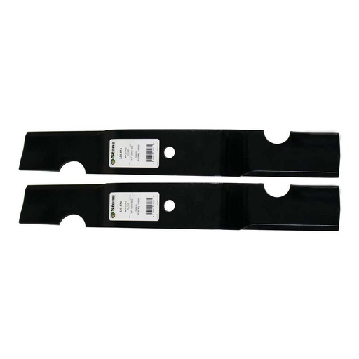 [ST-330-874-2] 2 Pack of Stens 330-874 Notched Air-Lift Blade Fits Bobcat 112111-02 823004