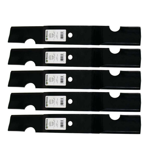 [ST-330-874-5] 5 Pack of Stens 330-874 Notched Air-Lift Blade Fits Bobcat 112111-02 823004