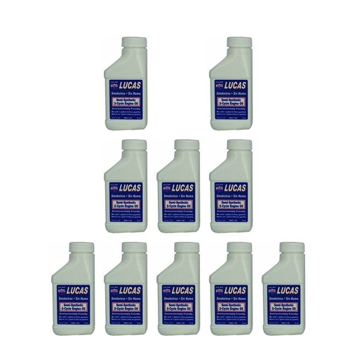 [ST-051-511-0.42] 10 PK Stens 051-511 Lucas Oil 2-Cycle Oil Lucas Oil 10058 snowmobiles