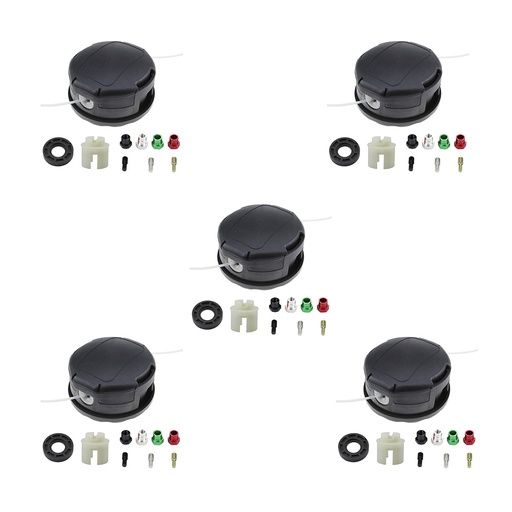 [AH-99944200907-5] 5PK Trimmer Head for Speed Feed 400 Bump Feed Echo 99944200907 Shiandaiwa