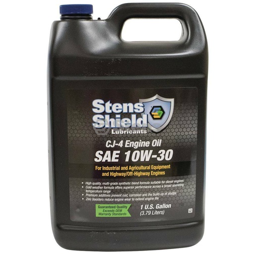 [ST-770-724-0.25] 1 Pack of Stens 770-724 Shield CJ-4 Engine Oil 770-722 SAE 10W-30