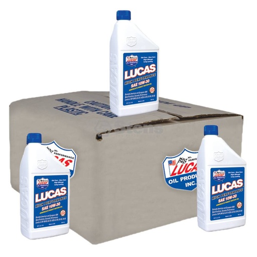 [ST-051-672] 6 Pack of Stens 051-672 Lucas Oil High Performance Oil 10276 SAE 10W-30