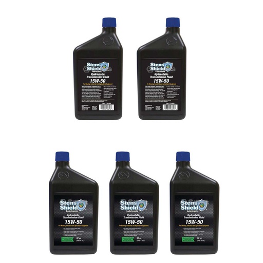 [ST-770-656-0.42] 5 PK Stens 770-656 Shield Hydrostatic Transmission Fluid 15W-50