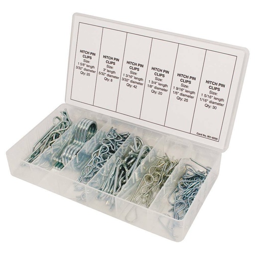 [ST-415-224] Stens 415-224 Metal Hook Hitch Pin Kit  Includes 150 pieces  Lawnmower