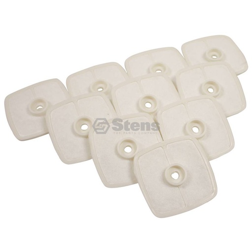[AH-102-565W] 10 Pack Stens 102-565 Air Filter Fits Echo A226001410 Mantis 13031054130