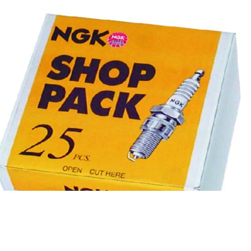 [NGK-704] NGK B7HS-10 S25 SHOP PACK 704 Genuine Lawnmower Spark Plug