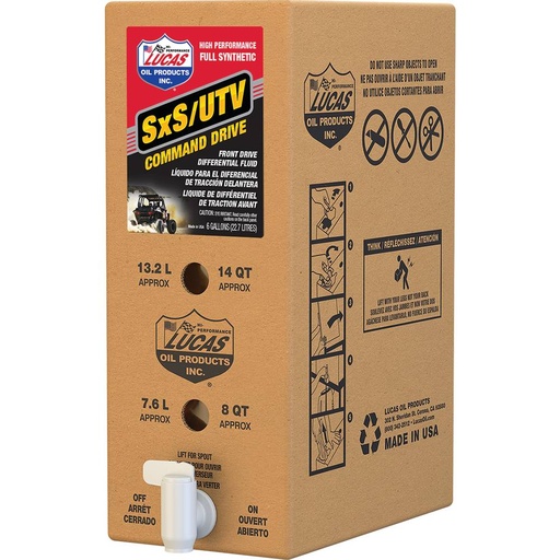 [ST-051-960] Stens  051-960   
 Lucas Oil Synthetic SxS Command Drive Front Differential Fluid