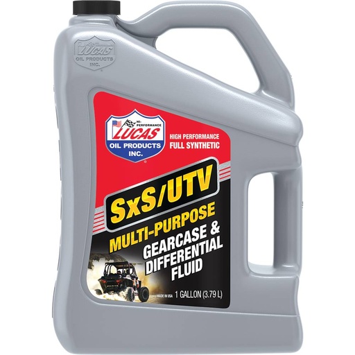 [ST-051-985] Stens  051-985   
 Lucas Oil Synthetic SxS Multi-Purpose Gearcase and Differential Fluid