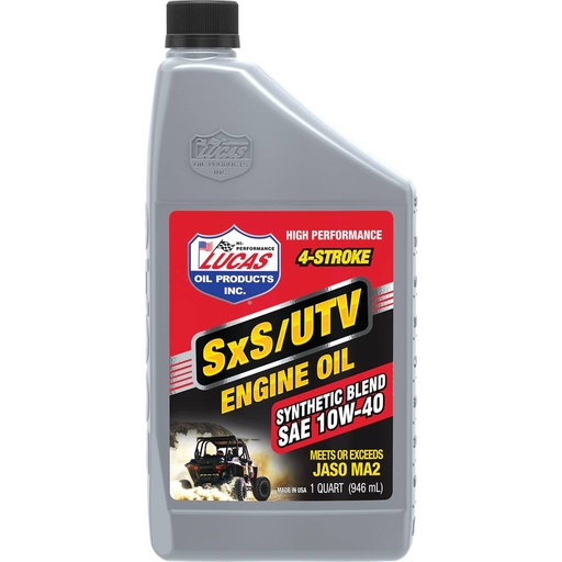 [ST-051-900] Stens  051-900   
 Lucas Oil Semi-Synthetic SxS Engine Oil
