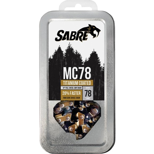 [ST-099-1786] Stens  099-1786   
 Sabre Titanium Chain Pre-Cut Loop 78 DL