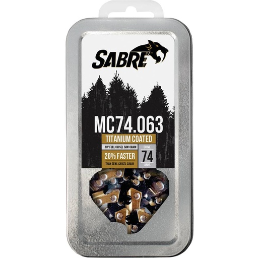 [ST-099-1746] Stens  099-1746   
 Sabre Titanium Chain Pre-Cut Loop 74 DL