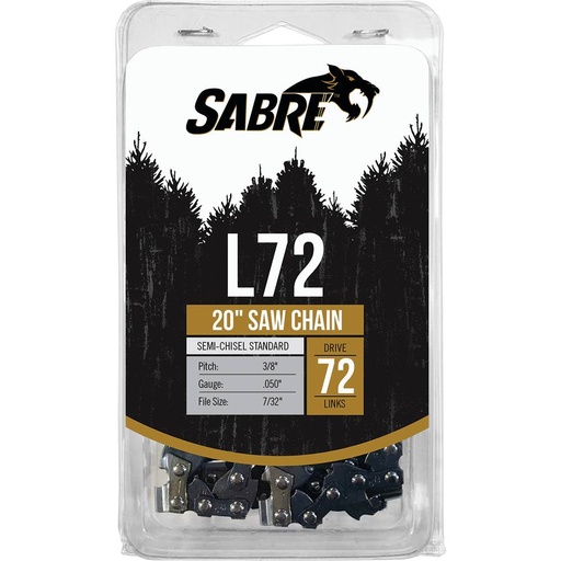 [ST-090-3726C] Stens  090-3726C   
 Sabre Chain Loop Clamshell 72DL